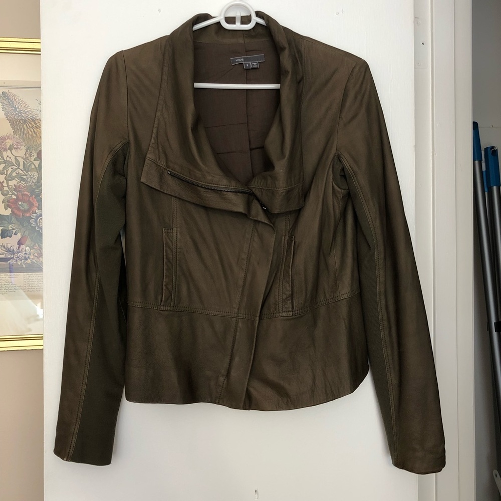 Vince Leather Jacket